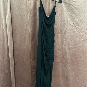Black maxi dress